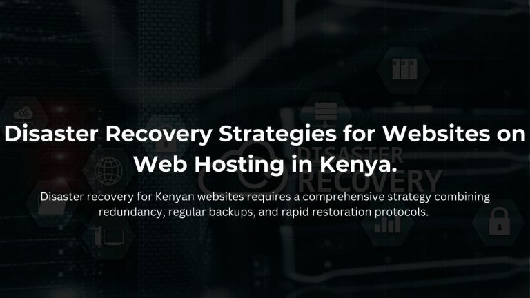 Disaster Recovery