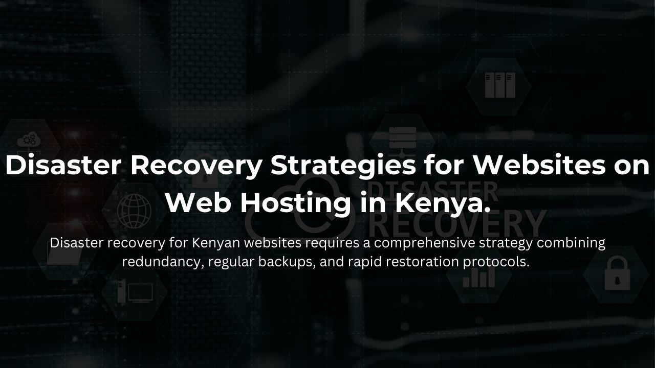 Disaster Recovery